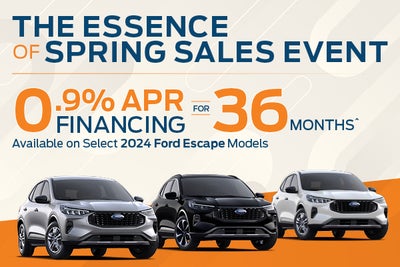 0.9% APR for 36 Months